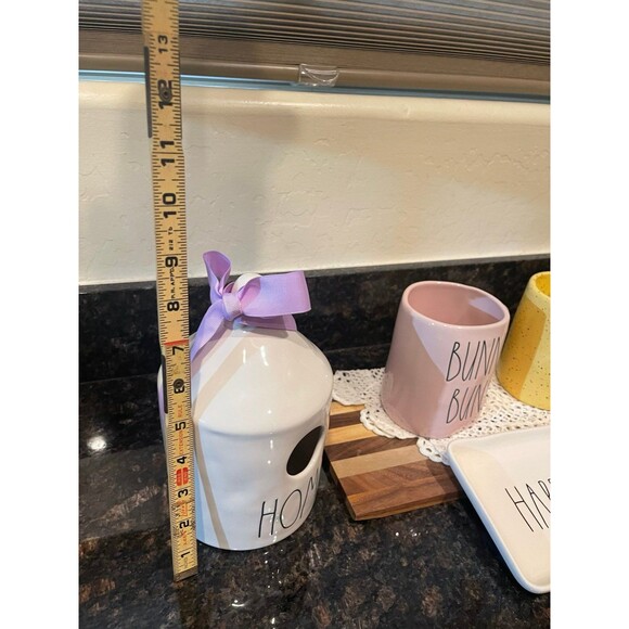 Rae Dunn 4 piece happy Easter set